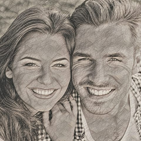 Potloodtekening